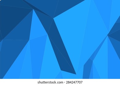 Abstract triangle design. Low poly background