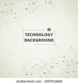 Abstract of triangle digital background, illustration vector eps10