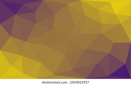 Abstract triangle geometric background texture. Modern yellow and purple gradient with triangular shape elements pattern for display, business, website, backdrop, advertising, surface, idea