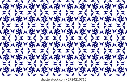 abstrato triângulo geométrico azul fundo patch trabalho estilo repetição sem emenda, design de imagem completa para impressão de tecido, colcha de retalhos turbina