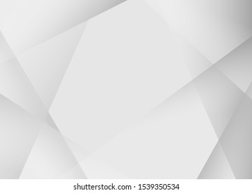 Abstract triangle geometric gray color background vector design illustration