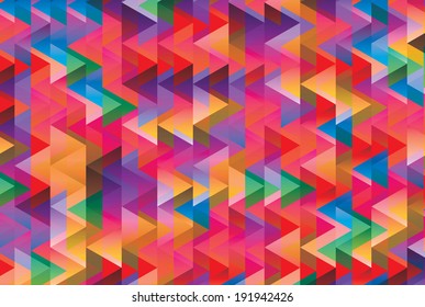 abstract triangle geometric patterns contains gradients and transparent multiply