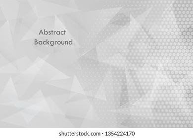 Abstract triangle geometric shapes background, website banner, presentation template 