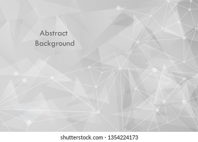 Abstract triangle geometric shapes background, website banner, presentation template 