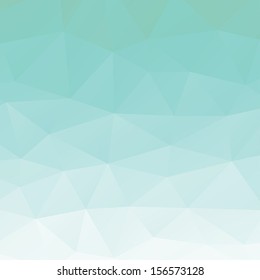 Abstract triangle geometric shapes background. Backdrop,wallpaper, banner, site design template. Vector illustration in blue and white color.