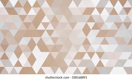 Abstract triangle geometric vintage background vector