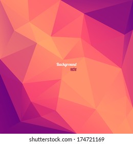 Abstract Triangle Geometrical  Background