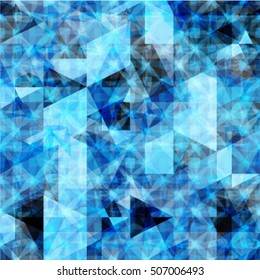 Abstract triangle geometrical background. 