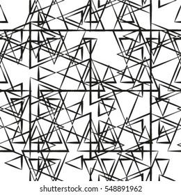 Abstract triangle geometrical background. 