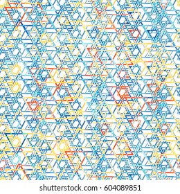 Abstract triangle geometrical background. 