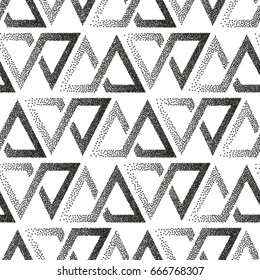 Abstract triangle geometrical background. 