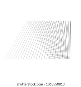 Abstract Triangle Geometrical Background . Modern Triangular lines Logo . Vector.