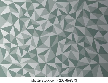 Abstract Triangle Geometrical  Background, Polygonal Mosaic Background, Vector Illustration