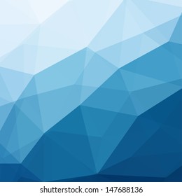 Abstract Triangle Geometrical Background, Vector Illustration EPS10