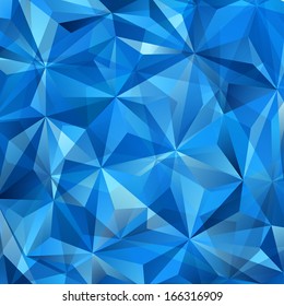 Abstract Triangle Geometrical Background, Vector Illustration EPS10