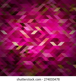 Abstract triangle geometrical background. Vector illustration