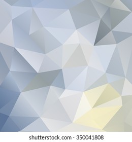 Abstract Triangle Geometrical Background, Vector Illustration