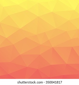 Abstract Triangle Geometrical Background, Vector Illustration