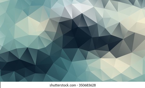 Abstract Triangle Geometrical Background, Vector Illustration