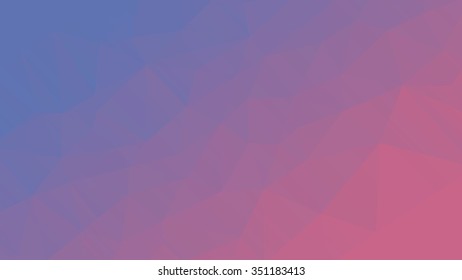 Abstract Triangle Geometrical Background, Vector Illustration