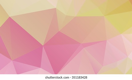 Abstract Triangle Geometrical Background, Vector Illustration