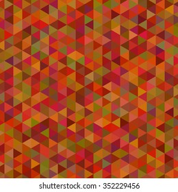 Abstract Triangle Geometrical Background, Vector Illustration