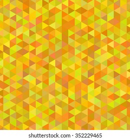 Abstract Triangle Geometrical Background, Vector Illustration