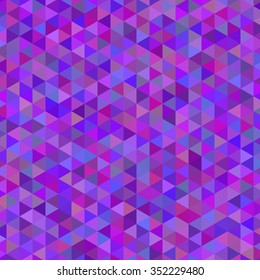 Abstract Triangle Geometrical Background, Vector Illustration