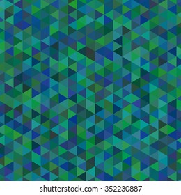 Abstract Triangle Geometrical Background, Vector Illustration