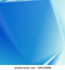 Abstract Triangle Geometrical blue Background, Vector illustration