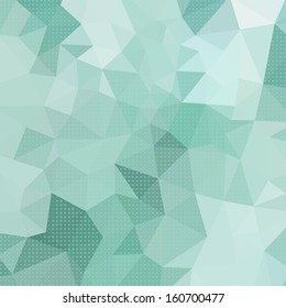 Abstract Triangle Geometrical Color Old Style Background, Vector Illustration EPS10