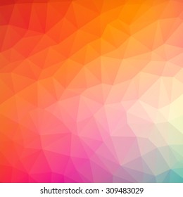 Abstract Triangle Geometrical Colorful Background
