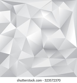 Abstract triangle geometrical grey background