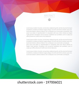 abstract triangle geometrical multicolor background colorful abstract background scene multicolor digital fashionable site deal fancy beauty concept flag drip future publication creation collage graph