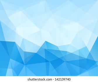 Abstract Triangle Geometrical Multicolored Background, Vector Illustration EPS10