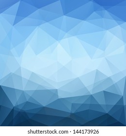 Abstract Triangle Geometrical Multicolored Background, Vector Illustration EPS10