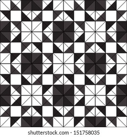 Abstract Triangle Geometrical Multicolored Background, Vector Illustration EPS10 