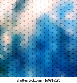 Abstract Triangle Geometrical Multicolored Background, Vector Illustration EPS10