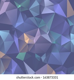 Abstract Triangle Geometrical Multicolored Background, Vector 