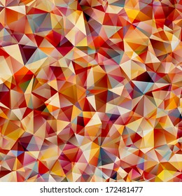 Abstract Triangle Geometrical Multicolored Background