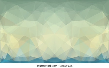 Abstract Triangle Geometrical Multicolored Background, Vector Illustration EPS10