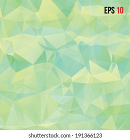 Abstract Triangle Geometrical Multicolored Background