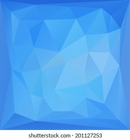 Abstract Triangle Geometrical Multicolored Background