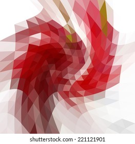 Abstract Triangle Geometrical Multicolored Background, Vector Illustration EPS10