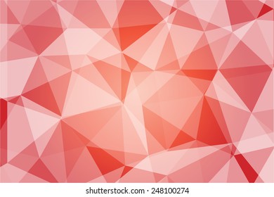 Abstract Triangle Geometrical Multicolored Background, Vector