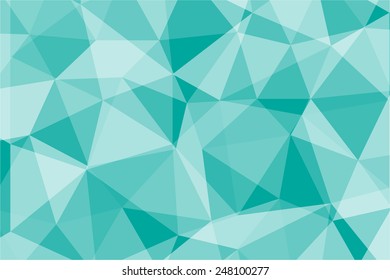Abstract Triangle Geometrical Multicolored Background, Vector
