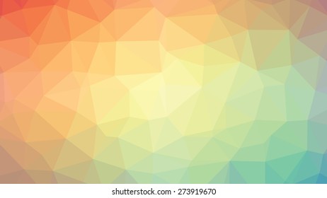Abstract Triangle Geometrical Multicolored Background