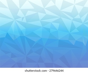 Abstract Triangle Geometrical Multicolored Background. vector illustration
