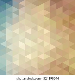 Abstract Triangle Geometrical Multicolored Background