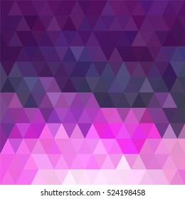 Abstract Triangle Geometrical Multicolored Background